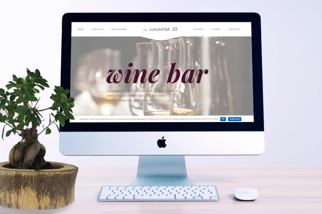 Sito web Capannina wine bar